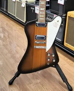 [GIBSON] FIREBIRD V SUNBURST 1993 ELECTRIC GUITAR W/HARD CASE FROM JAPAN RARE