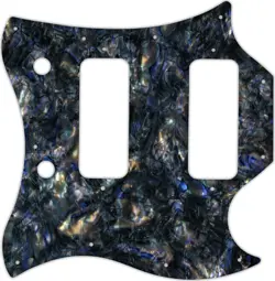 WD CUSTOM PICKGUARD FOR GIBSON 2008 SG CLASSIC #35 BLACK ABALONE