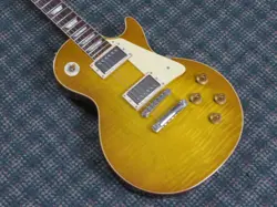 2013 GIBSON CUSTOM SHOP 1958 REISSUE LES PAUL LEMON BURST FLAMETOP! W/OHSC&COA