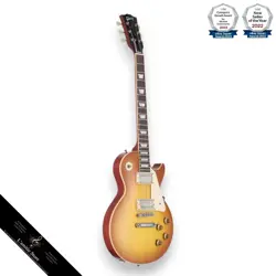 GIBSON CUSTOM SHOP 1958 LP STANDARD REISSUE ELECTRIC GUITAR HARD CASE BGRADE