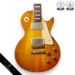 GIBSON 2015 TRUE HISTORIC 1958 LES PAUL REISSUE VINTAGE LEMON