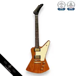 GIBSON 1958 EXPLORER MAHOGANY ELBOW CUT VOS NATURAL ELECTRIC GUITAR