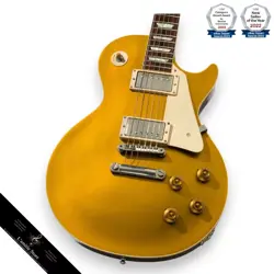 GIBSON 1957 LES PAUL REISSUE GOLD TOP CUSTOM SHOP 2016 ELECTRIC GUITAR