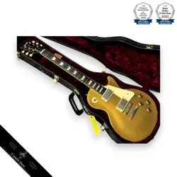 GIBSON 1957 LES PAUL STANDARD GOLD TOP ELECTRIC GUITAR  CUSTOM HISTORIC COLLECT