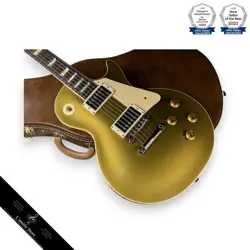 GIBSON CUSTOM SHOP 1957 LES PAUL ANTIQUE GOLD TOP GLOSS 3.85KG RARE