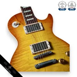 GIBSON 1959 LES PAUL STANDARD REISSUE VOS 2012   UNIQUE FIGURED TOP