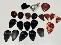 21 VINTAGE PETTINE, FITRITE, BANJO GIBSON MANDOLIN GUITAR PICKS