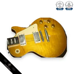 GIBSON 1958 LES PAUL STANDARD REISSUE GUITAR HARD ROCK MAPLE