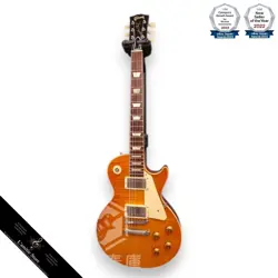 GIBSON CUSTOM SHOP 1958 LES PAUL HISTORIC SELECT  FLAME TOP LEMON DROP