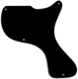 FOR GIBSON LES PAUL JUNIOR 1958 STYLE GUITAR PICKGUARD SCRATCH PLATE 3 PLY BLACK