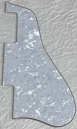 NEW GREAT-FOR GIBSON ES-335 SHORT NO SCREW HOLES STYLE GUITAR PICKGUARD WHITE