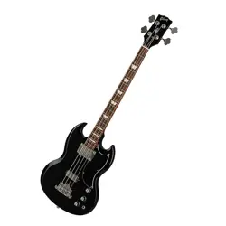 GIBSON SG STANDARD BASS ELECTRIC BASS GUITAR EBONY SHORT SCALE - NEW