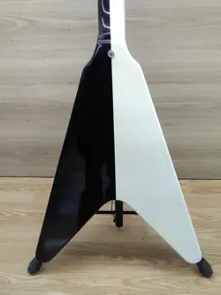 AND WHITE