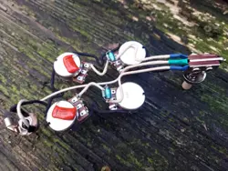 5X GIBSON 335 HARNESS 50S WIRING BOURNS POTS .022 ORANGE DROP KELLINGSOUND