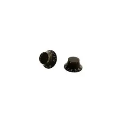 GIBSON TOP HAT KNOBS BLACK (4 PCS.)