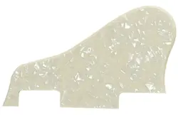 PICKGUARD FOR GIBSON ES-335 SHORT NO SCREWS STYLE GUITAR-1-PLY-CREAM PEARL