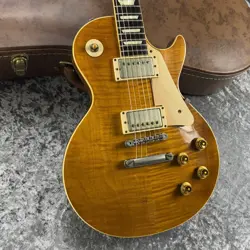 GIBSON CUSTOM SHOP 1959 LES PAUL REISSUE HEAVILY AGED BOTB PG 85 *OI295