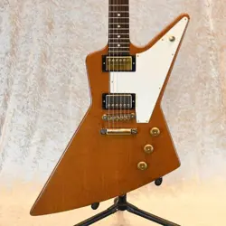 GIBSON EXPLORER 76 REISSUE GOLD HARDWARE 2005 ELECTRIC GUITAR