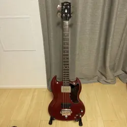 GIBSON EB-0 1965 VINTAGE ELECTRIC BASS MODIFIED W/ AGUILAR PICKUP