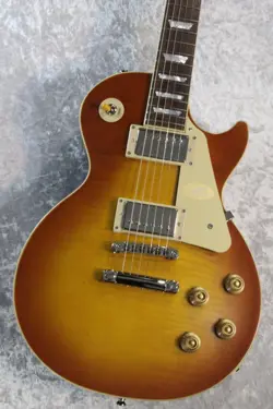 EPIPHONE INSPIRED BY GIBSON CUSTOM SHOP 1959 LES PAUL STANDARD ICED TEA #GGCHH