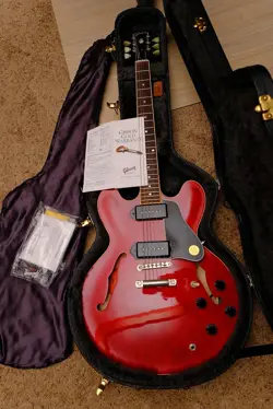 GIBSON ES-335 LIMITED EDITION P-90S 2007 CHERRY