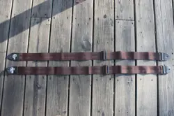 2 GIBSON USA BROWN GUITAR STRAPS
