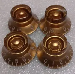 GIBSON LES PAUL KNOBS BELL SET GOLD GUITAR PARTS SG V FIREBIRD ES CUSTOM HP U