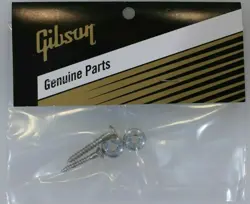 GIBSON ALUMINUM STRAP BUTTON SET / LES PAUL / GENUINE