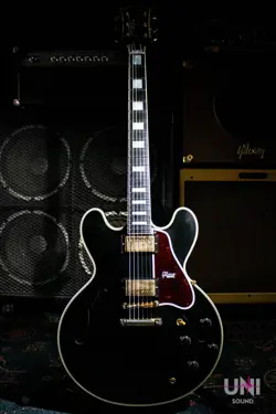 GIBSON CUSTOM SHOP HISTORIC 1959 ES-355 REISSUE STOP BAR EBONY 2020 *IK816