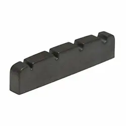 GRAPH TECH BLACK TUSQ XL SLOTTED NUT FOR 4-STRING GIBSON BASS, PT-1200-00