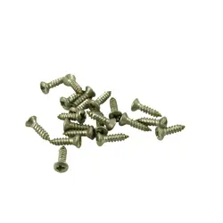 PICKGUARD SCREWS FOR GIBSON® STAINLESS STEEL BAG OF 12 SCREWS