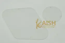 CLEAR TRANSPARENT LP REAR CONTROL SWITCH PLATE CAVITY COVER FOR GIBSON LES PAUL