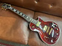 GIBSON LES PAUL SUPREME TRANSPARENT WINE RED 2023 ELECTRIC GUITAR