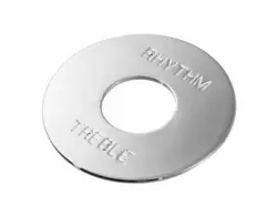 CHROME RHYTHM/TREBLE SWITCH RING FOR GIBSON® LES PAUL SG ES-335 AP-0663-010