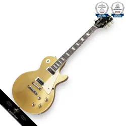 GIBSON LES PAUL DELUXE '70 GOLD TOP ELECTRIC GUITAR  VINTAGE STYLE