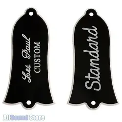 2-PLY BLACK BELL TRUSS ROD COVER FOR GIBSON LES PAUL SG CUSTOM OR STANDARD