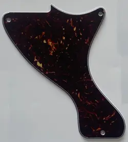 FOR FIT GIBSON LP JR. LES PAUL JUNIOR STYLE GUITAR PICKGUARD BROWN TORTOISE