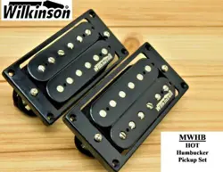 WILKINSON HOT HUMBUCKER PICKUPS FOR GIBSON® EPIPHONE® BLACK MIK