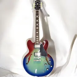 EPIPHONE INSPIRED BY GIBSON ES-335 FIGURED BLUEBERRY BURST ELECTRIC GUITAR 2021
