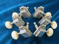 VINTAGE 60'S DOUBLE LINE KLUSON TUNERS D-169400 FOR GIBSON RICKENBACKER SET