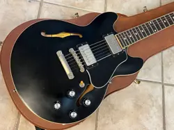 2019 GIBSON USA ES-339 SEMI HOLLOW ELECTRIC GUITAR SATIN EBONY W CASE