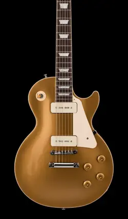 GIBSON LES PAUL STANDARD '50S P-90 - GOLD TOP #30064 WITH ORIGINAL HARD CASE