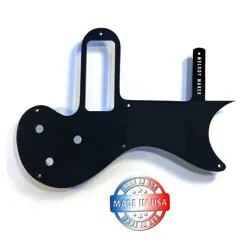 NEW BLACK GLOSS PICKGUARD FOR 1959-1961 GIBSON MELODY MAKER P90 MOD W/DECAL