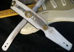 LAMANTA TEXAS SPECIAL HEAVY RELIC -WHITE LEATHER GOLD PARTS- GIBSON FLOOR PRODUC