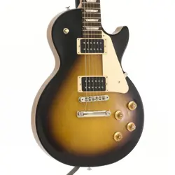 GIBSON U.S.A. LES PAUL TRIBUTE WITH CASE, 2021 MODEL, SATIN TOBACCO BURST