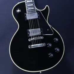 GIBSON CUSTOM SHOP USED MURPHY LAB 1968 LES PAUL REISSUE EBONY ULTRA SAFE DELIVE