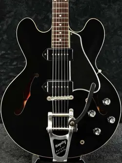 GIBSON CUSTOM KAZUYOSHI SAITO KS-330 EBONY VOS W/BIGSBY, HARD CASE [USED!]