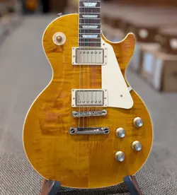 GIBSON LES PAUL STANDARD '60S FIGURED TOP HONEY AMBER