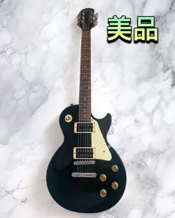 EPIPHONE INSPIRED BY GIBSON LES PAUL BLACK ELECTRIC GUITAR - USED