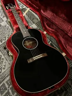 GIBSON L-00 ORIGINAL EBONY 2024 ACOUSTIC GUITAR